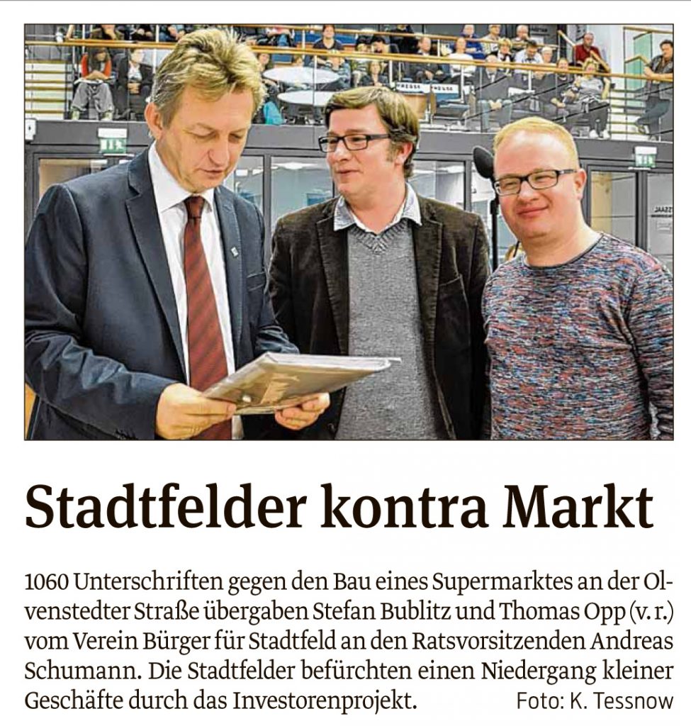 Volksstimme vom 22.10.2016
