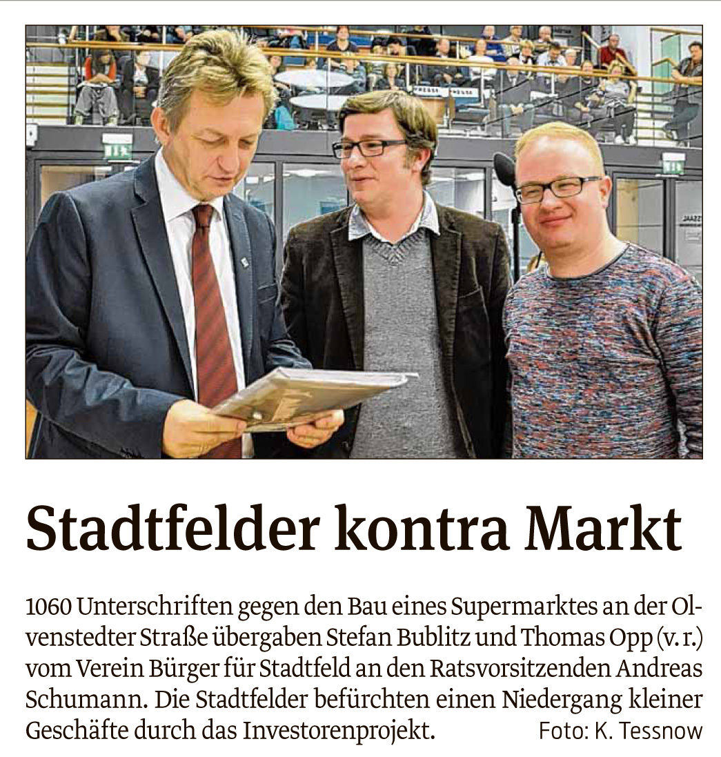 Volksstimme vom 22.10.2016