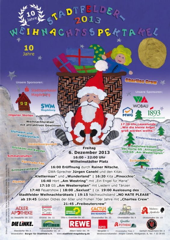10. Stadtfelder Weihnachtsspektakel