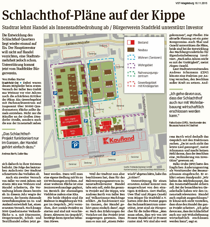 Volksstimme vom 20.11.2015