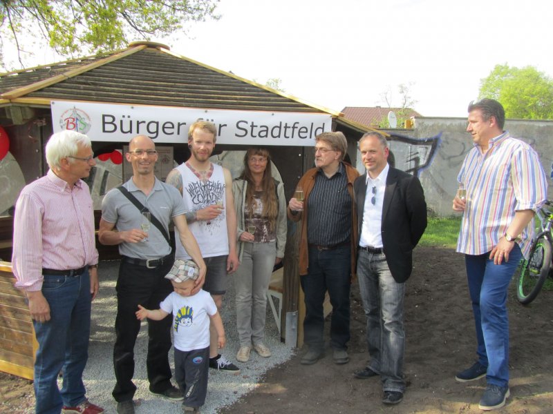 Der Pavillon wurde eingeweiht – eine Initiative des BfS