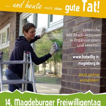 14. Magdeburger Freiwilligentag am 14.09.2019